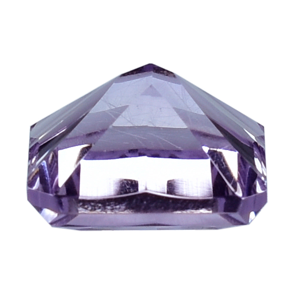 PINK AMETHYST CONCAVE CUT ASCHER SQUARE OCTAGON (DES#139) 10MM 4.35 Cts.