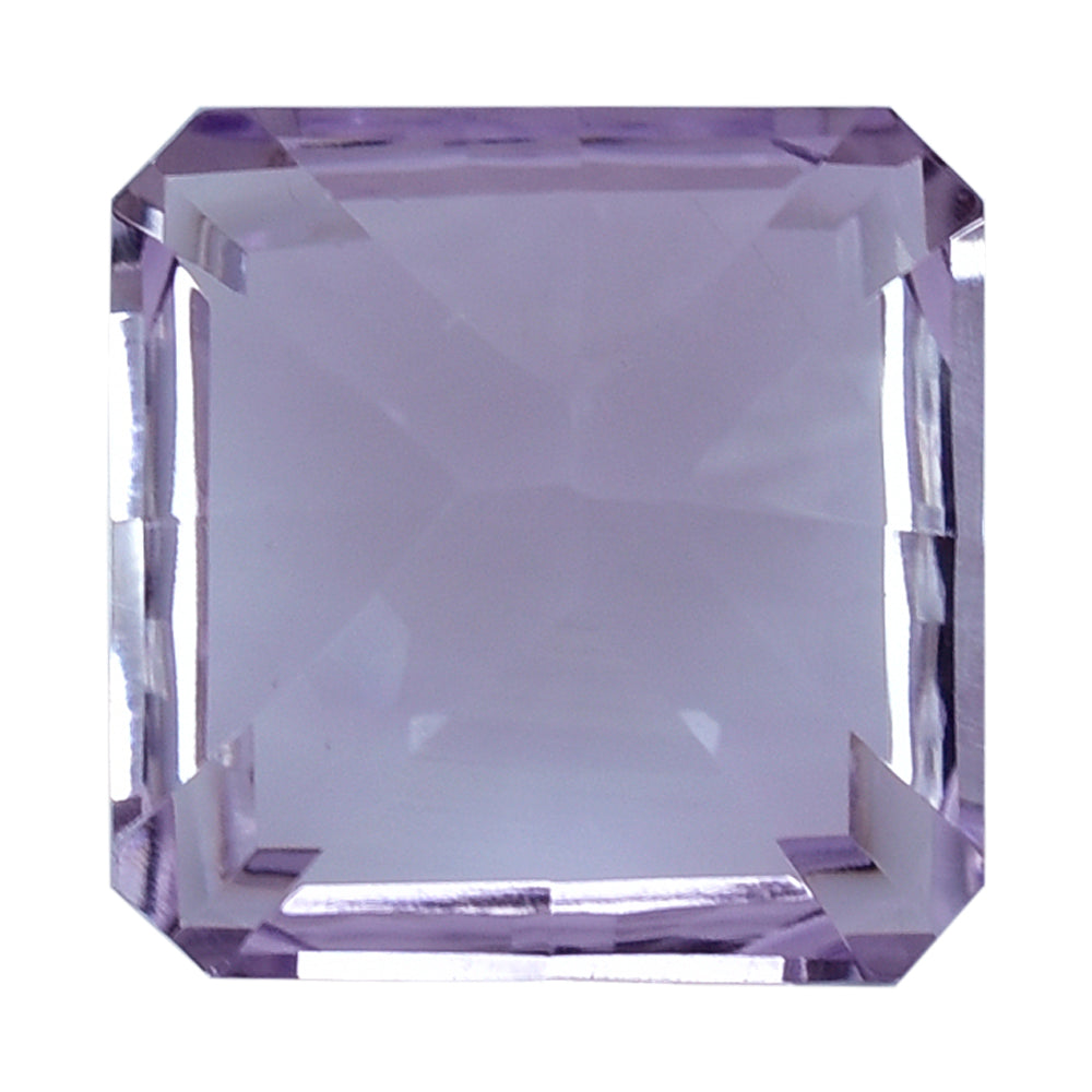 PINK AMETHYST CONCAVE CUT ASCHER SQUARE OCTAGON (DES#139) 10MM 4.35 Cts.