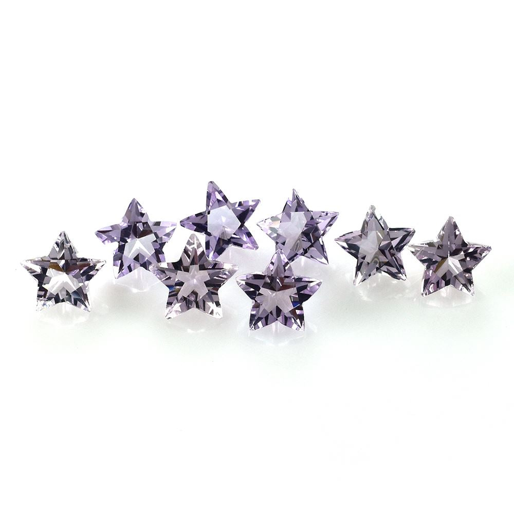 PINK AMETHYST CUT STAR (A/CLEAN) 10.00X10.00 MM 2.53 Cts.