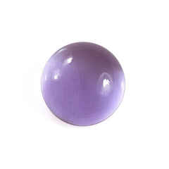 PINK AMETHYST PLAIN ROUND CAB (FROSTED BOTTOM)(DARK)(CLEAN) 15.00X15.00 MM 13.81 Cts.
