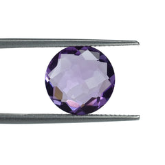 PINK AMETHYST IRREGULAR CUT BRIOLETTE ROUND (MEDIUM)(CLEAN) 12.00X12.00 MM 4.66 Cts.