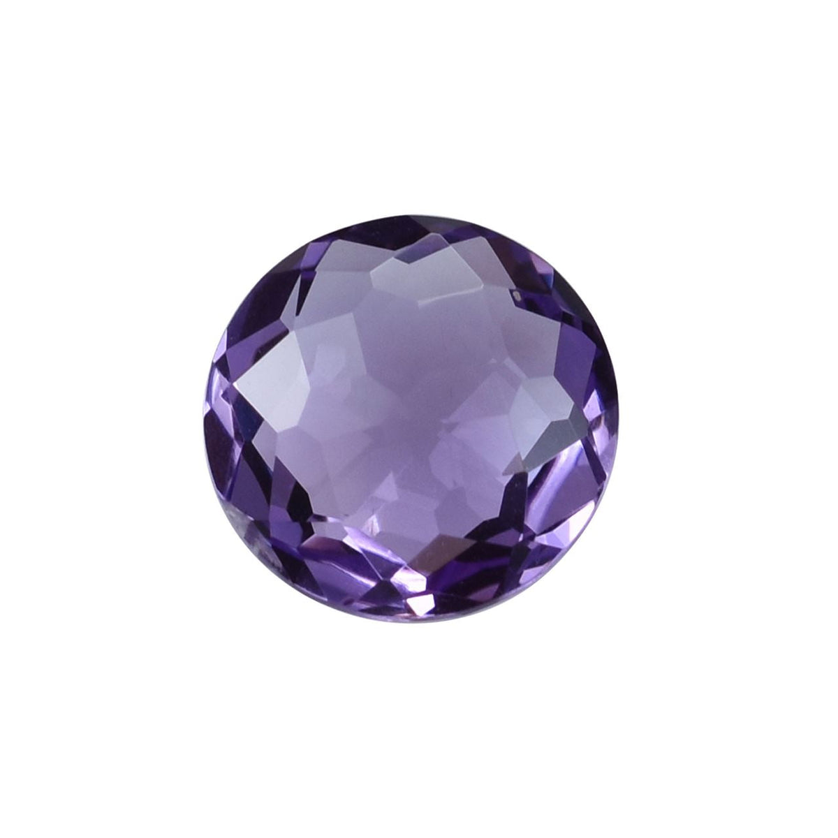 PINK AMETHYST IRREGULAR CUT BRIOLETTE ROUND (MEDIUM)(CLEAN) 12.00X12.00 MM 4.95 Cts.