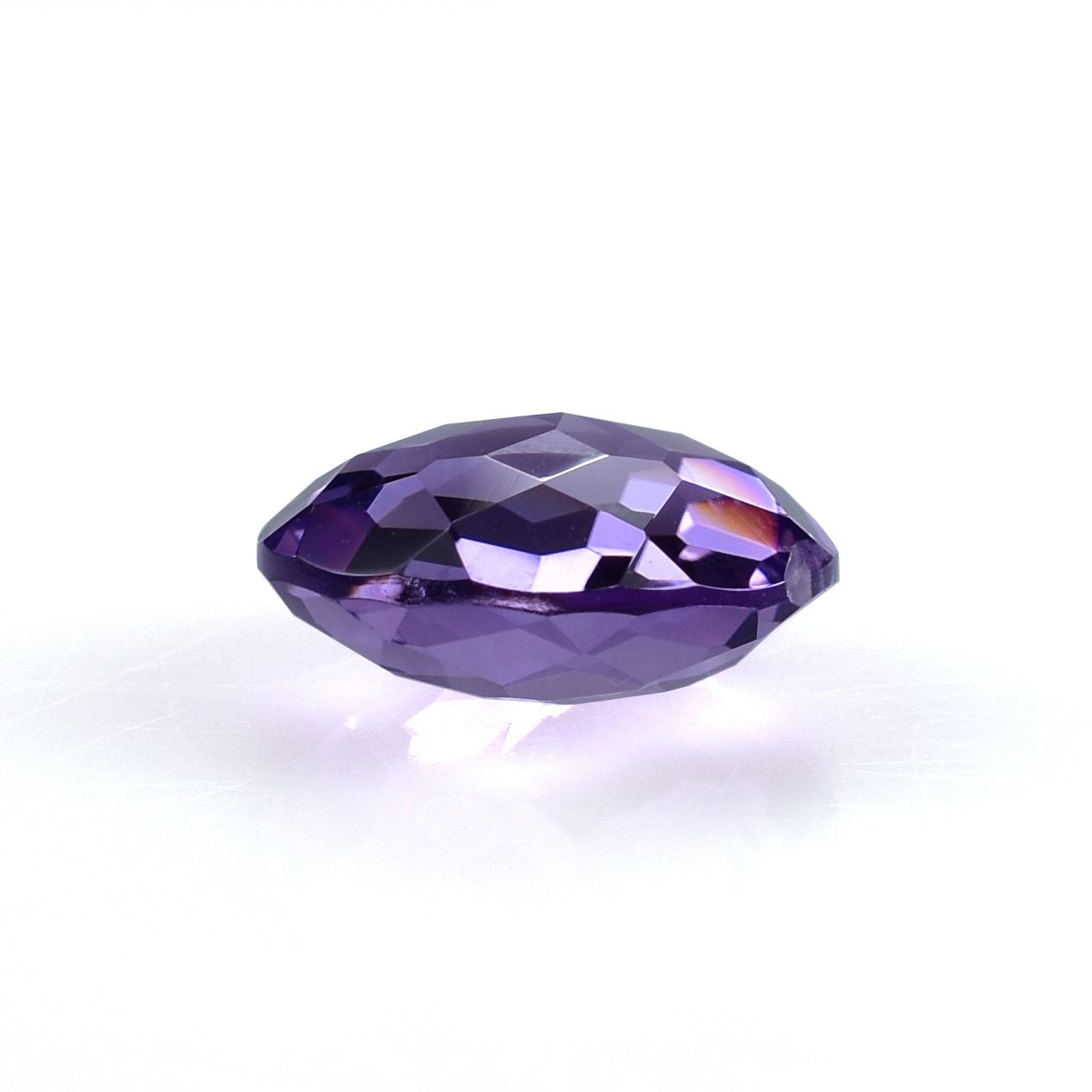 PINK AMETHYST IRREGULAR CUT BRIOLETTE ROUND (MEDIUM)(CLEAN) 12.00X12.00 MM 4.95 Cts.
