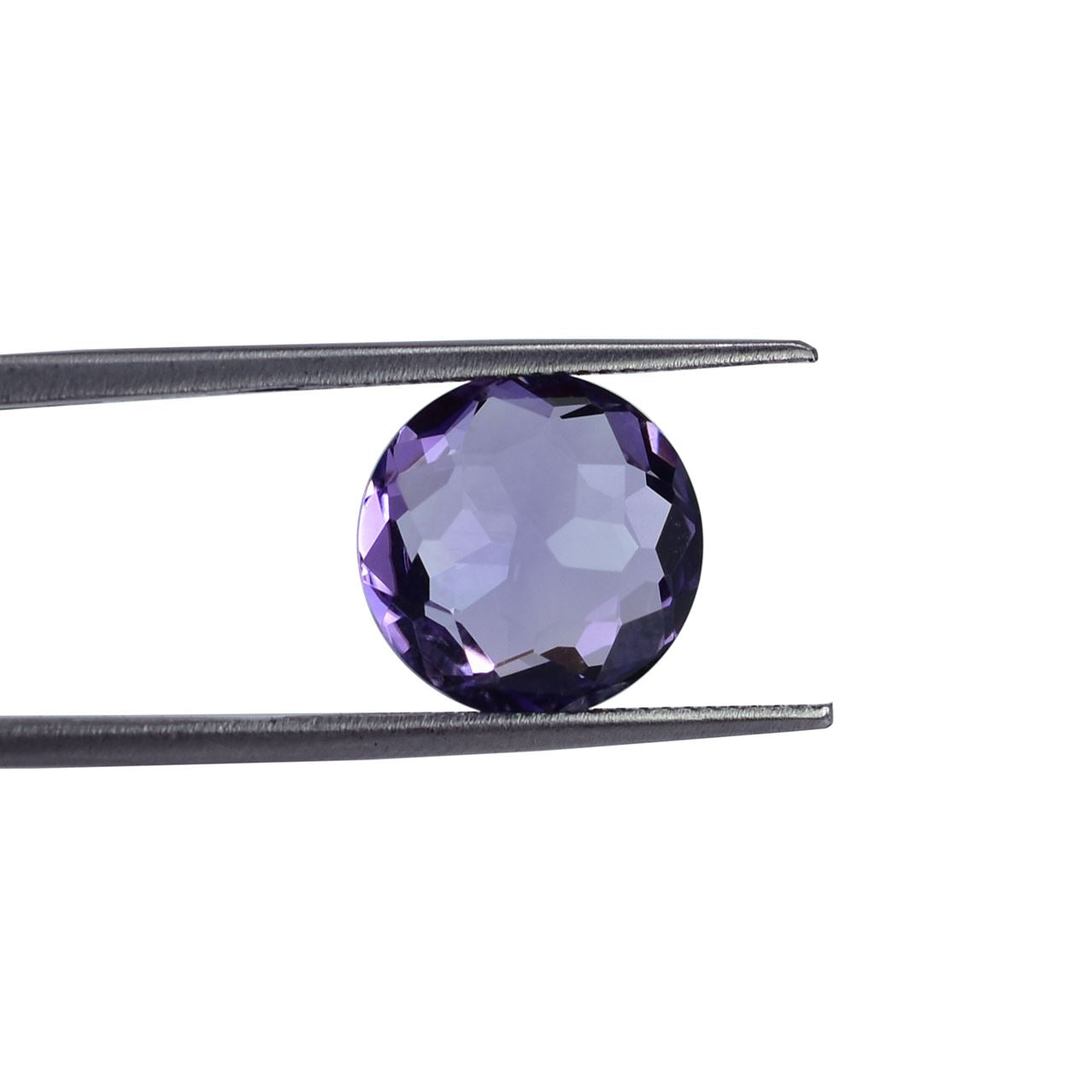 PINK AMETHYST IRREGULAR CUT BRIOLETTE ROUND (MEDIUM)(CLEAN) 12.00X12.00 MM 4.95 Cts.
