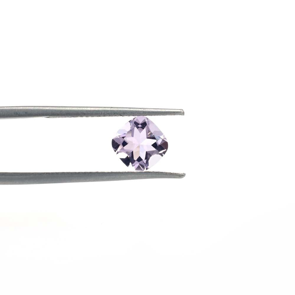 PINK AMETHYST CUT CUSHION (A)(CLEAN) 7.00X7.00 MM 1.40 Cts.