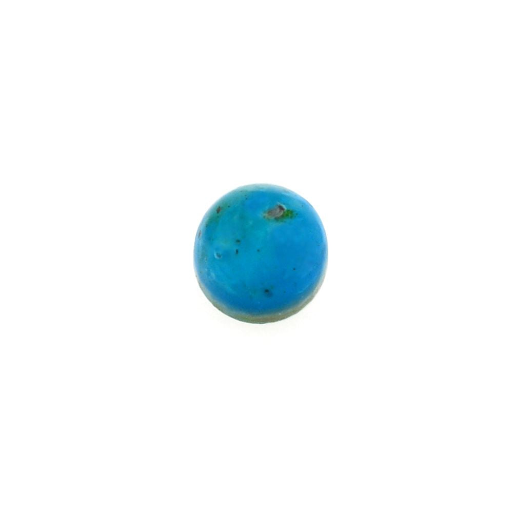 PERUVIAN BLUE OPAL COLOR PLAIN ROUND CAB OPALINA 2.00MM 0.04 Cts.