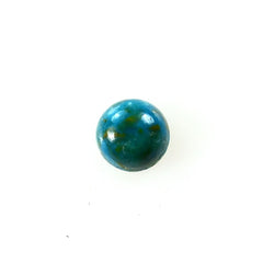 PERUVIAN BLUE OPAL (OPALINA) PLAIN ROUND CAB 3.00X3.00 MM 0.12 CTS