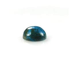 PERUVIAN BLUE OPAL (OPALINA) PLAIN ROUND CAB 6.00X6.00 MM 0.79 CTS