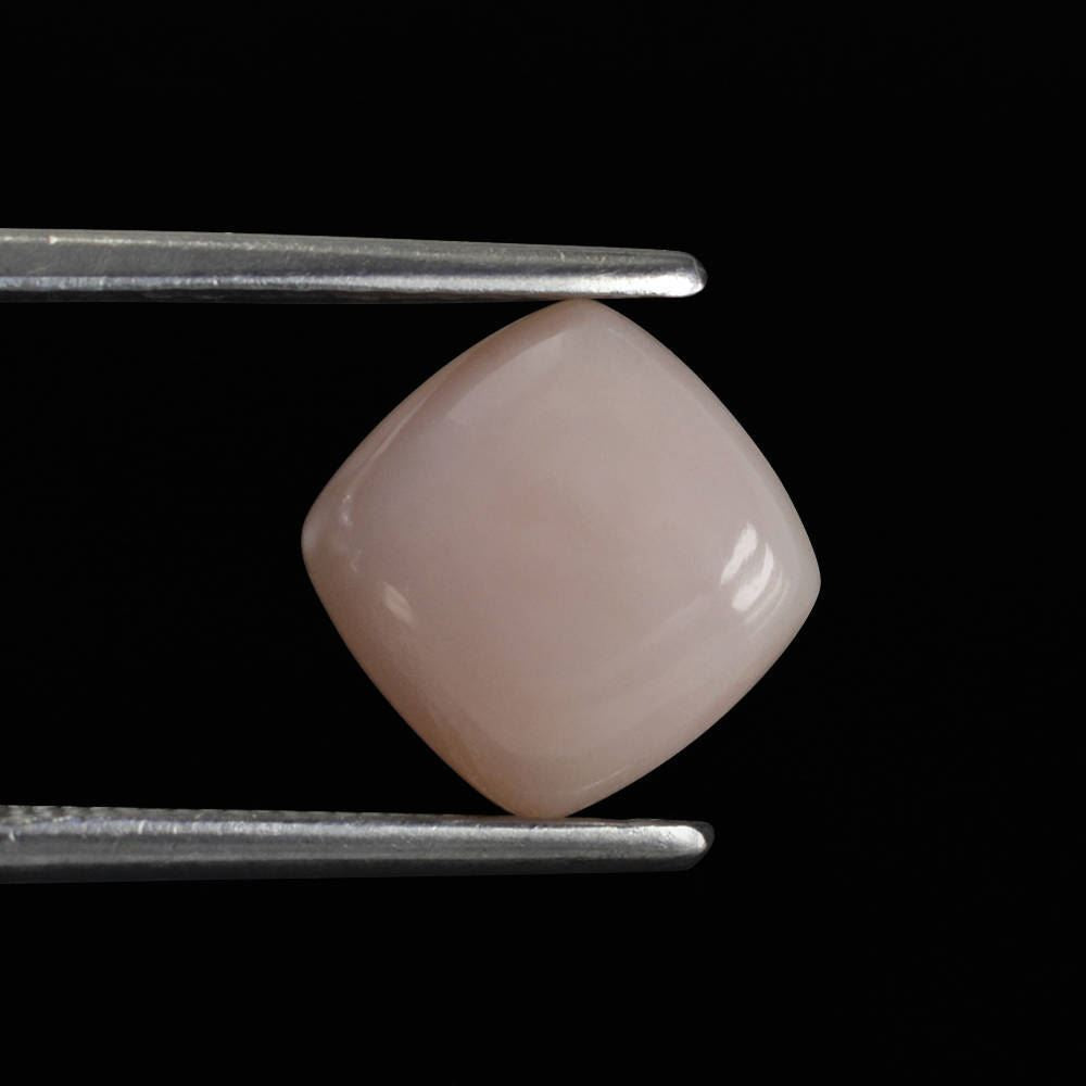 PEACH OPAL CUSHION CAB (MEDIUM / SI) 9MM 2.45 Cts.