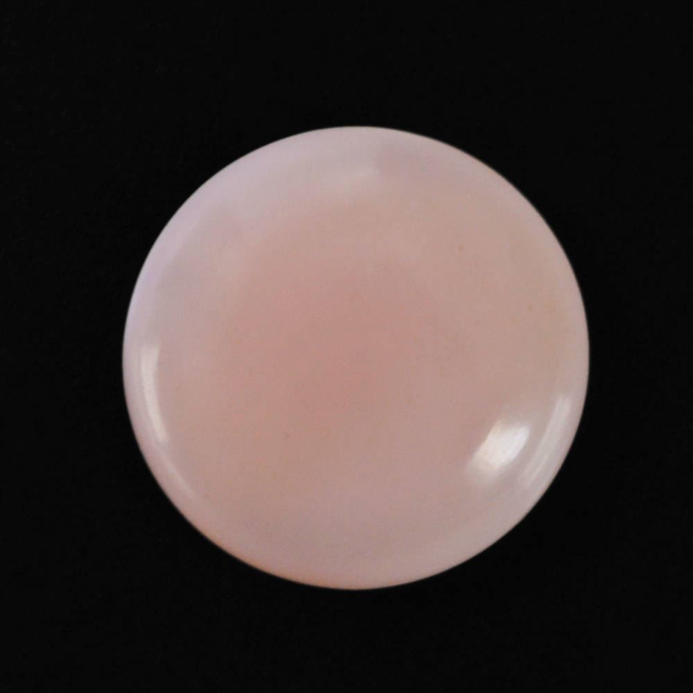 PEACH OPAL ROUND CAB (MEDIUM) 11MM 2.21 Cts.