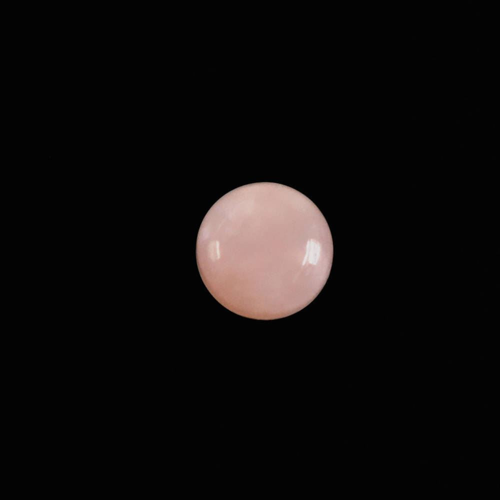 PEACH OPAL ROUND CAB (MEDIUM) 2.5MM 0.06 Cts.