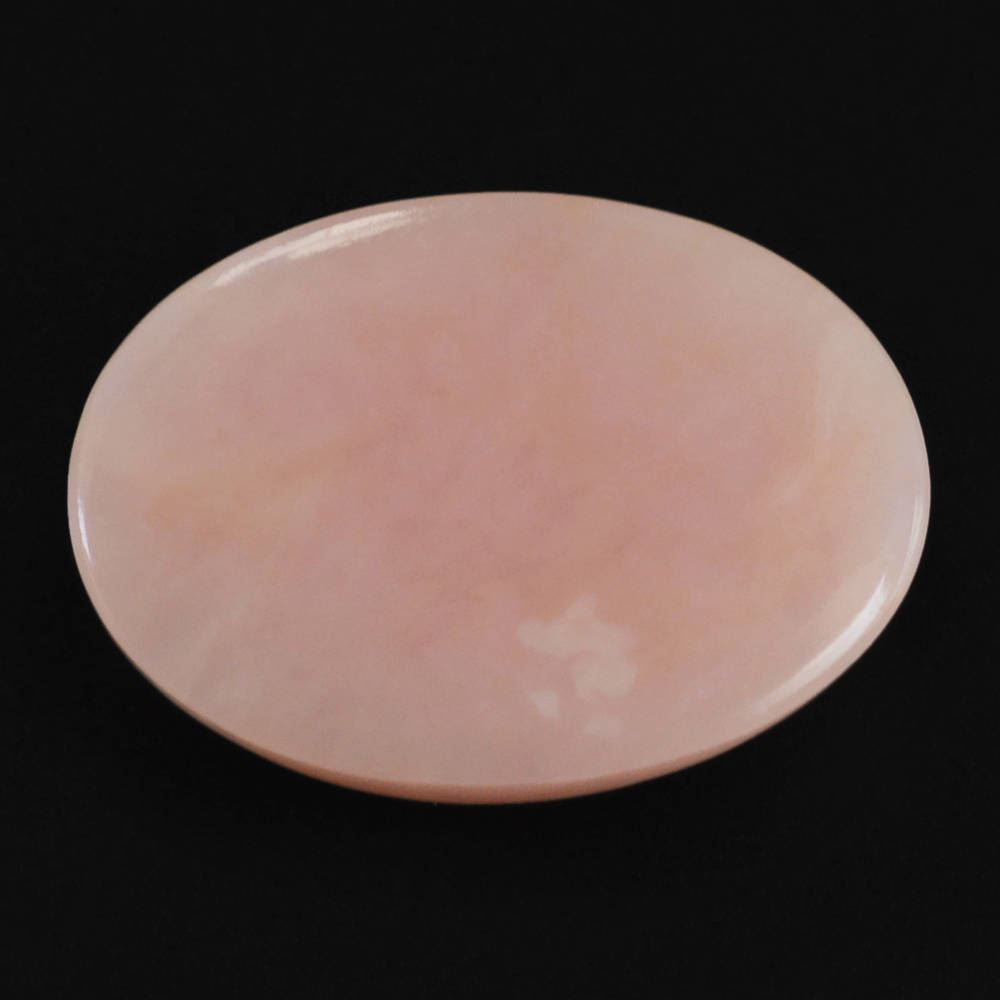 PEACH OPAL OVAL CAB (MEDIUM / SI) 14X10MM 4.43 Cts.