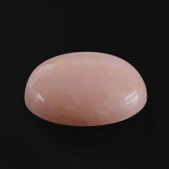 PEACH OPAL OVAL CAB (MEDIUM / SI) 12.X10MM 3.73 Cts.