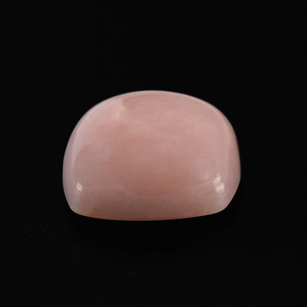 PEACH OPAL CUSHION CAB (DARK)  (SI) 9MM 2.40 Cts.