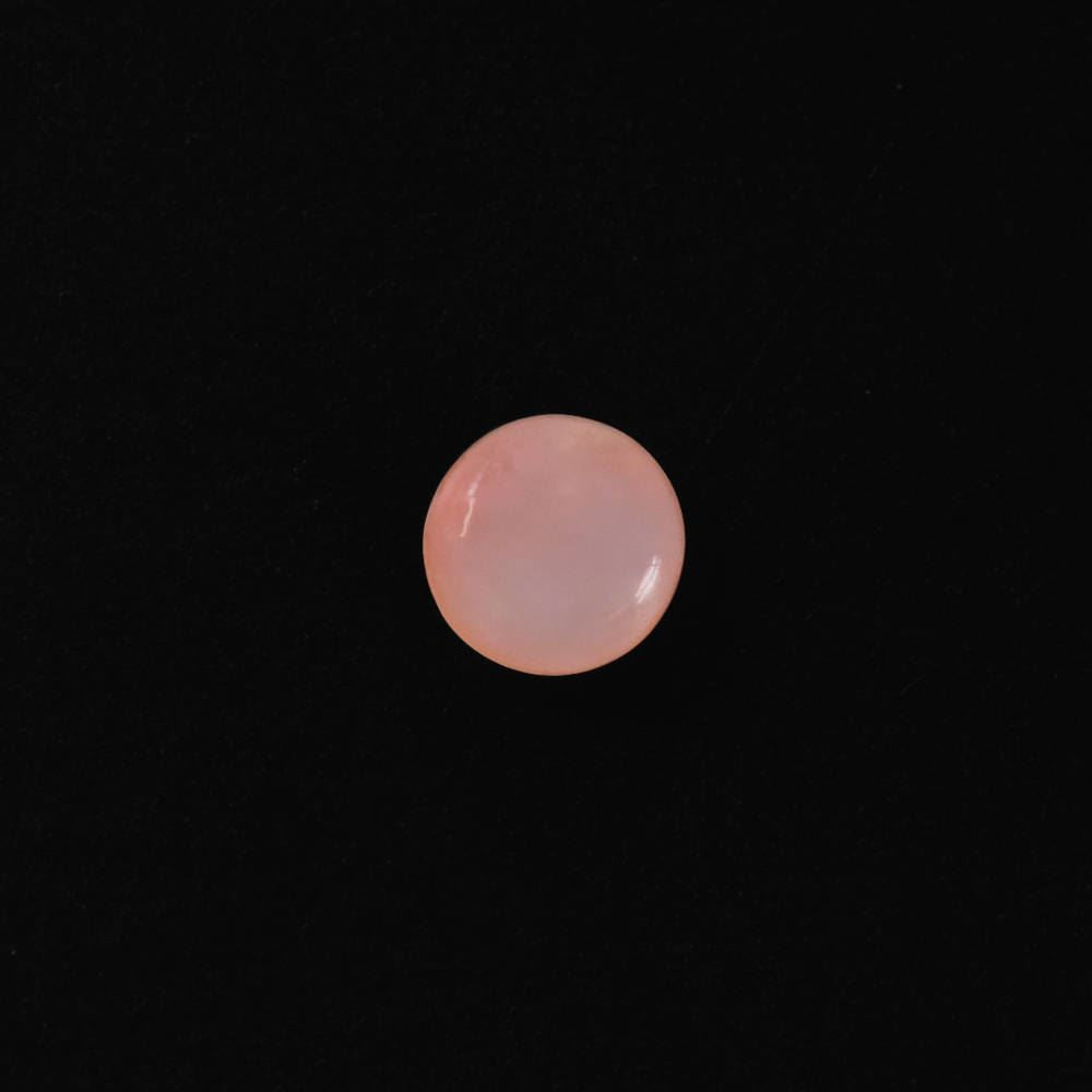 PEACH OPAL ROUND CAB (DARK)  (SI) 2.50MM 0.07 Cts.