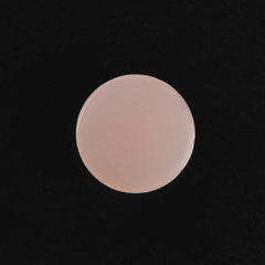 PEACH OPAL ROUND CAB (DARK)  (SI) 6MM 0.69 Cts.