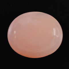 PEACH OPAL OVAL CAB (DARK)  (SI) 12X10MM 3.74 Cts.