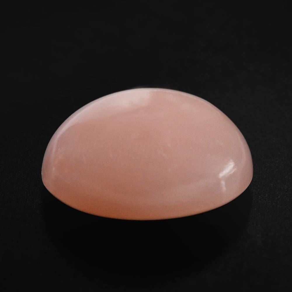 PEACH OPAL OVAL CAB (DARK)  (SI) 12X10MM 3.74 Cts.