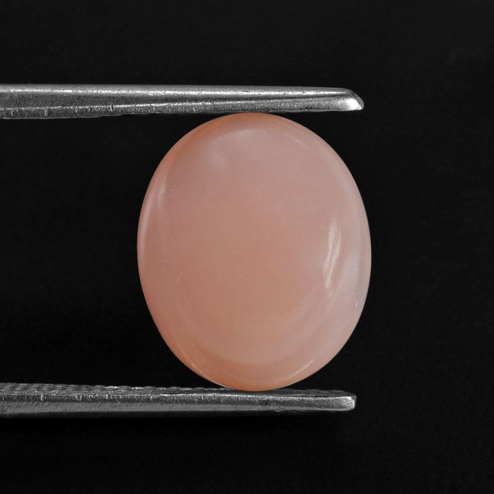 PEACH OPAL OVAL CAB (DARK)  (SI) 12X10MM 3.74 Cts.