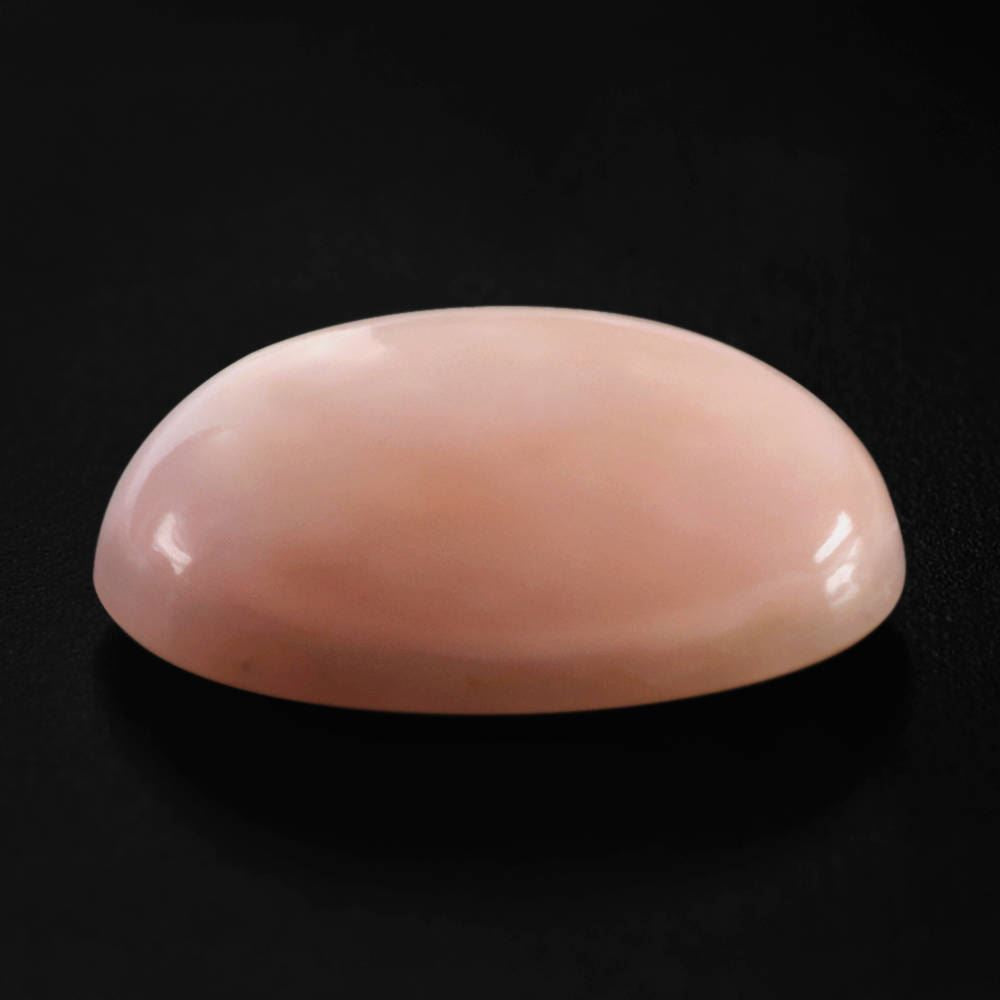 PEACH OPAL OVAL CAB (DARK)  (SI) 14X10MM 4.21 Cts.