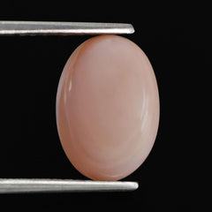 PEACH OPAL OVAL CAB (DARK)  (SI) 14X10MM 4.21 Cts.