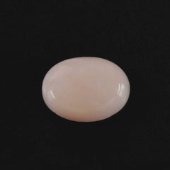 PEACH OPAL OVAL CAB (DARK)  (SI) 8x6MM 0.97 Cts.