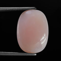 PEACH OPAL CUSHION CAB (LITE)  (SI) 18X13MM 7.68 Cts.