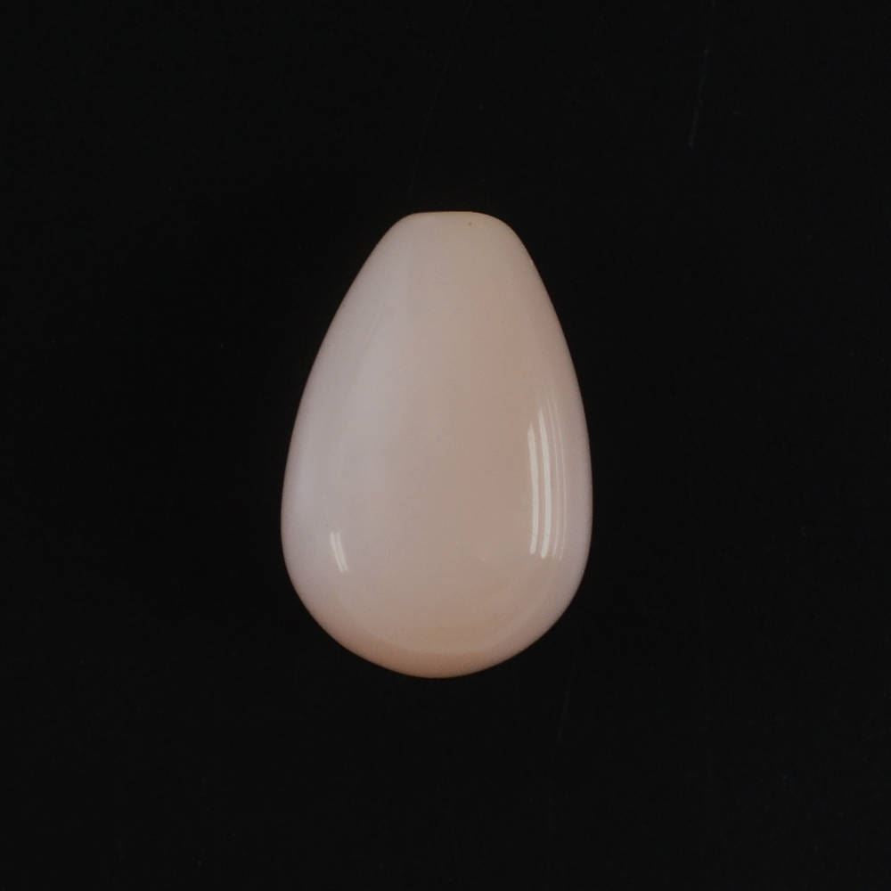 PEACH OPAL PLAIN DROPS LITE (SI) (HALF DRILL 1MM) 9X6MM 2.05 Cts.