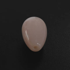 PEACH OPAL PLAIN DROPS LITE (SI) (HALF DRILL 0.60 MM) 8X5MM 0.97 Cts.