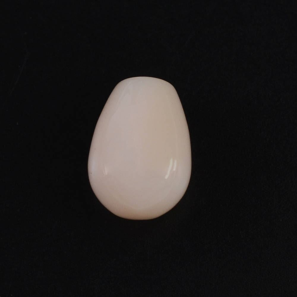 PEACH OPAL PLAIN DROPS LITE (SI) (HALF DRILL 0.50 MM) 7X5MM 1.13 Cts.