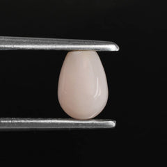 PEACH OPAL PLAIN DROPS LITE (SI) (HALF DRILL 0.50 MM) 7X5MM 1.13 Cts.