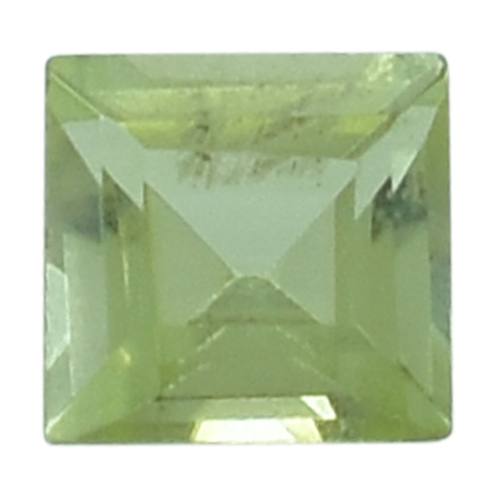 PERIDOT CUT SQUARE (TOP) 2MM 0.05 Cts.