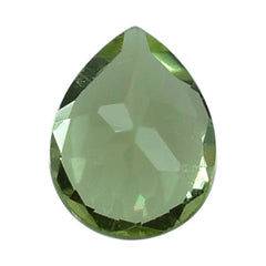 PERIDOT CUT PEAR 4X3MM (SI) 0.17 Cts.