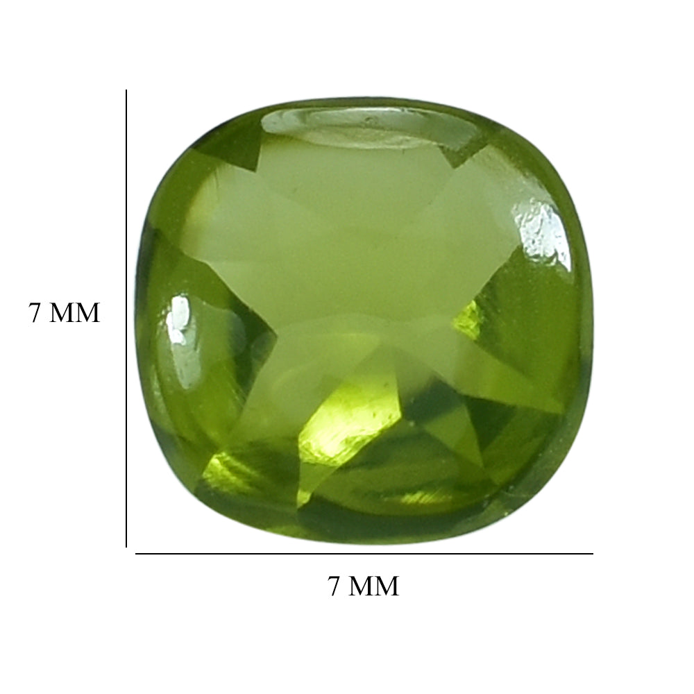 PERIDOT BUFFTOP CUSHION (SI) 7 MM 1.40 Cts.