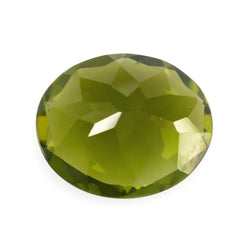 PERIDOT CUT OVAL (OILY) 11X9MM 3.76 Cts.