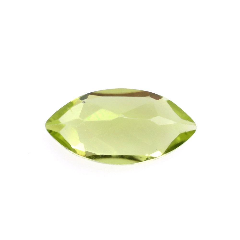PERIDOT CUT MARQUISE (TOP) 6X3MM 0.25 Cts.
