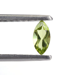 PERIDOT CUT MARQUISE (TOP) 6X3MM 0.25 Cts.