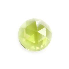 PERIDOT ROSE CUT ROUND CAB (TOP) 6MM 0.91 Cts.