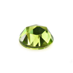 PERIDOT ROSE CUT ROUND CAB (TOP) 6MM 0.91 Cts.