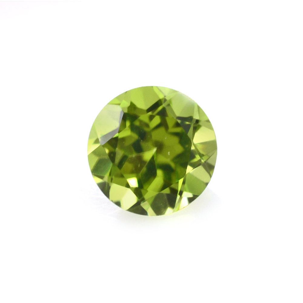 PERIDOT CUT ROUND (TOP) 5.50MM 0.67 Cts.