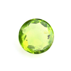PERIDOT IRREGULAR CUT ROUND CAB (SI) 8MM 2.60 Cts.