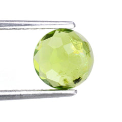 PERIDOT IRREGULAR CUT ROUND CAB (SI) 8MM 2.60 Cts.