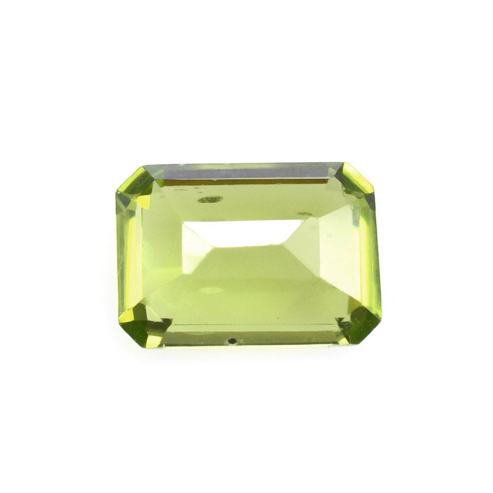 PERIDOT CUT OCTAGON (SI) 7X5MM 1.15 Cts.