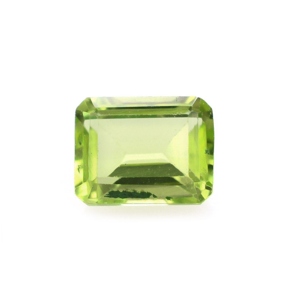 PERIDOT CUT OCTAGON (SI) 5X4MM 0.48 Cts.