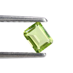 PERIDOT CUT OCTAGON (SI) 5X4MM 0.48 Cts.