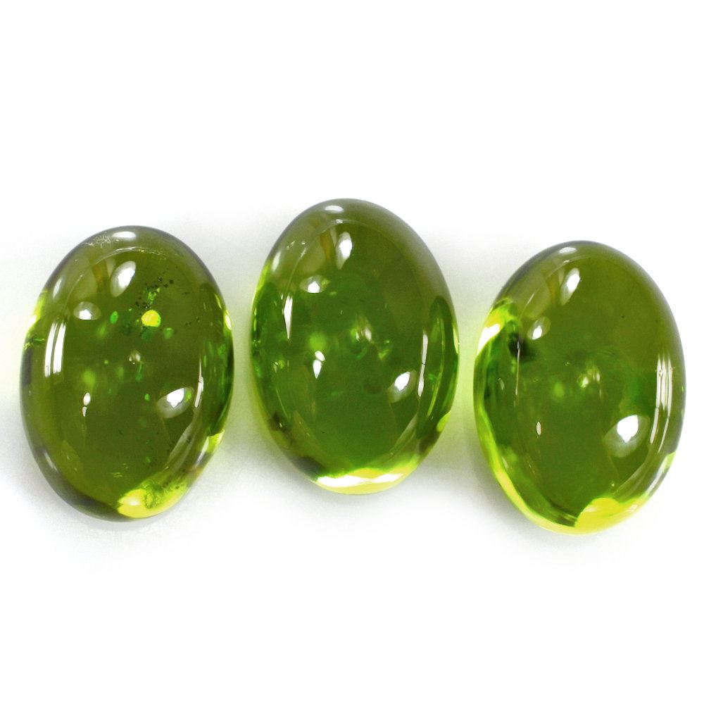 PERIDOT OVAL CAB (HI) 14X10MM 10.09 Cts.