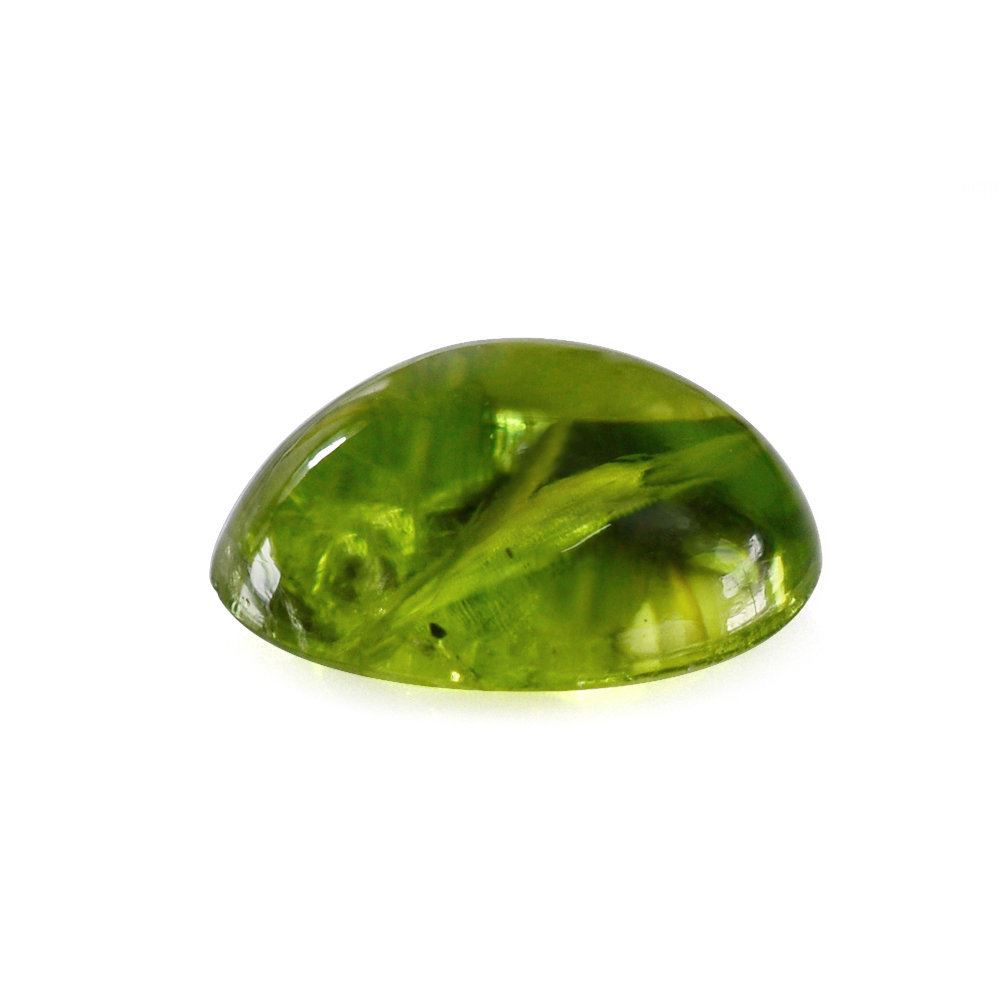 PERIDOT OVAL CAB (HI) 11X9MM 3.80 Cts.