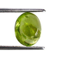 PERIDOT OVAL CAB (HI) 11X9MM 3.80 Cts.