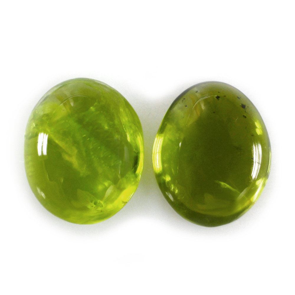 PERIDOT OVAL CAB (HI) 11X9MM 3.80 Cts.