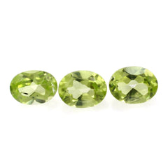 PERIDOT CUT OVAL (SI) 4X3MM 0.21 Cts.